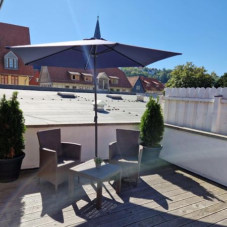 Ferienwohnung Zum Marktplatz แวร์นิกโกโรเดอ ภายนอก รูปภาพ