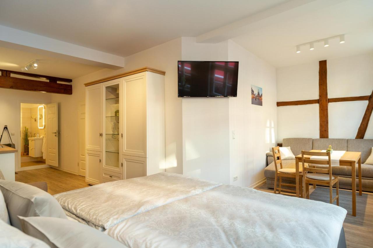 Ferienwohnung Zum Marktplatz แวร์นิกโกโรเดอ ภายนอก รูปภาพ
