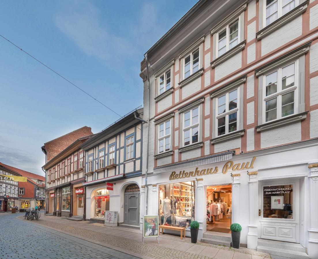 Ferienwohnung Zum Marktplatz แวร์นิกโกโรเดอ ภายนอก รูปภาพ