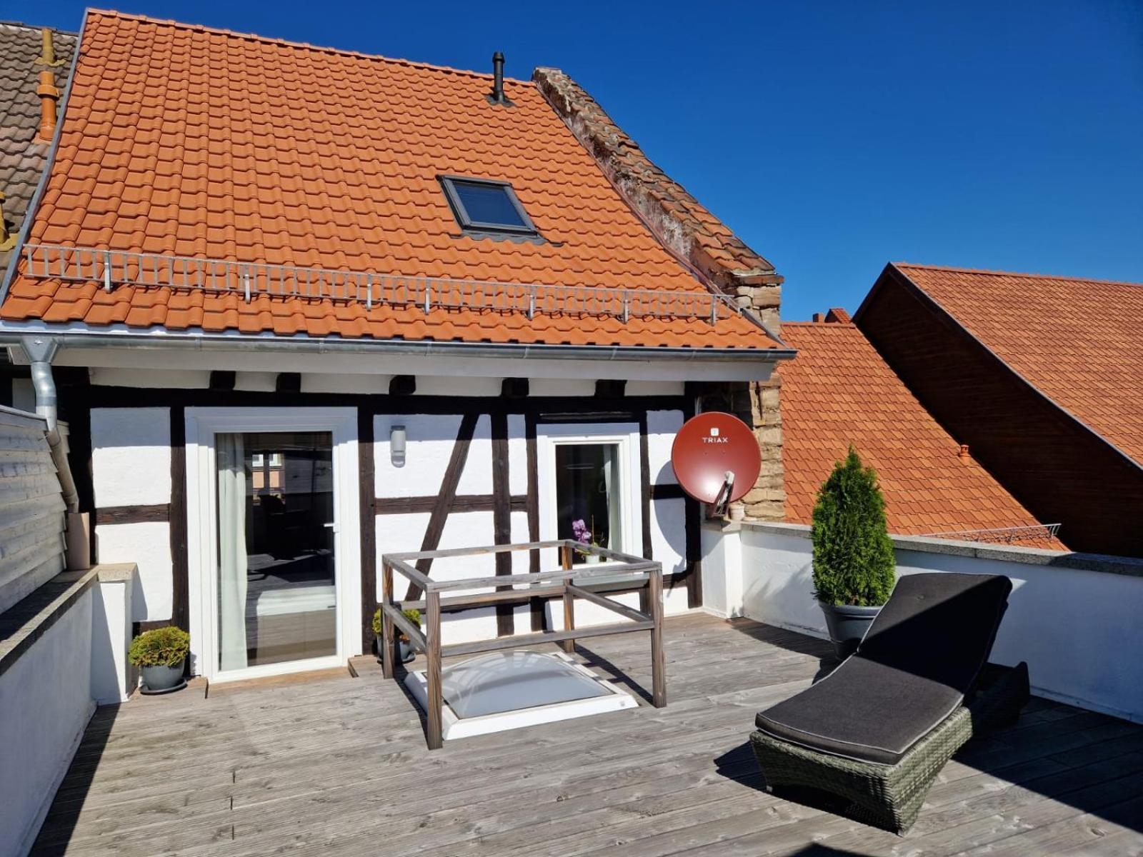 Ferienwohnung Zum Marktplatz แวร์นิกโกโรเดอ ภายนอก รูปภาพ